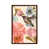 Toile avec cadre en bois brun classique n'est pas disponible