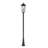Barling 3 Light Outdoor Post Mounted Fixture in Black-100157035