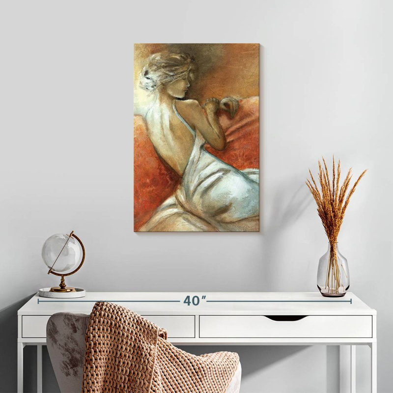 Leisha A Quiet Refrain I, 24" H x 16" W