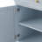 52" Kitchen Island with Drop Leaf, Embossed Texture Kitchen Island on Wheels with Spice Rack, Towel Rack, 2 Doors and 5 Drawers, Kitchen Storage Cart with Adjustable Shelf for Kitchen, Blue Grey-748013523