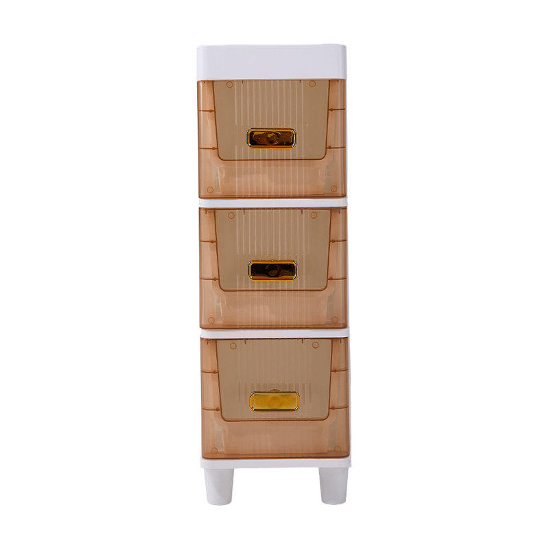 Plastic / Acrylic Freestanding Bathroom Cabinet, 3