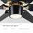 Elfreida 60'' Ceiling Fan with LED Lights