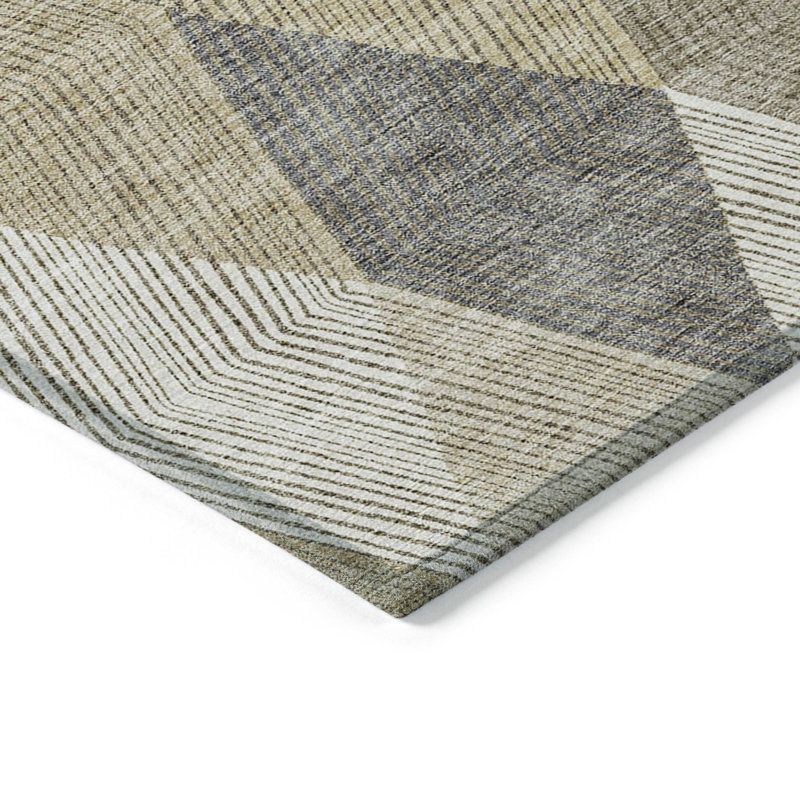 Tapis Aquaisha avec envers antidérapant, Rond 8 pi