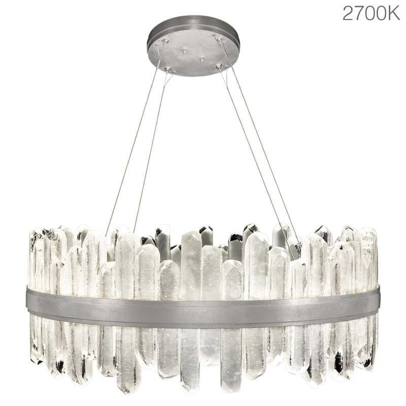Lior 40 - Light Chandelier, Silver, 3000
