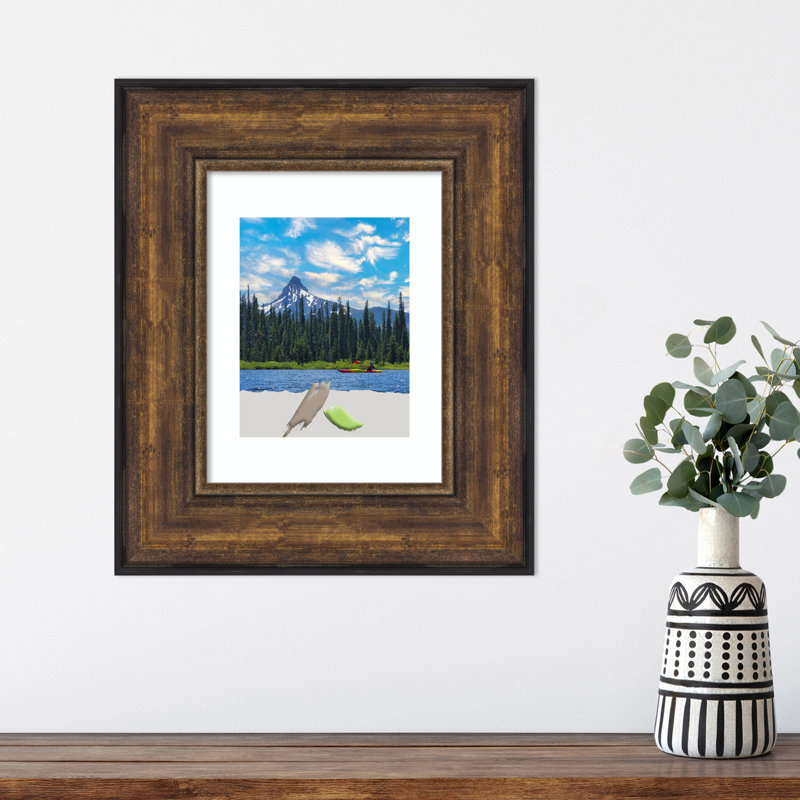 Cadre photo noir et argent Dagmar, Bronze, 11 po x 14 po
