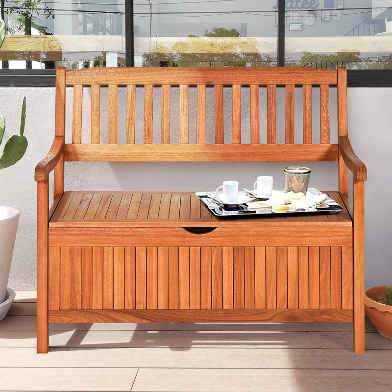 Blaser Wooden Bench Chest