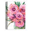 «Vase with Bright Flowers», reproduction de peinture acrylique sur toile-22829222-22829227
