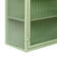Armoire murale moderne 27,56 po à deux portes avec rangement à trois niveaux-104418310