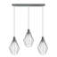 Influencer 3 - Light Chrome Kitchen Island Pendant