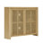 Mid Century Modern 2 - Cane Rattan Door Storage Sideboard-1030252348