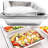 Disposable Regular weight 9 × 13 Deep Half Size Aluminum Pans
