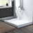 60" W x 30" D  Solid Surface Single Threshold Shower Pan Base with Drain Assembly & Drain Cover Included, Non-Slip-65134712-65273729