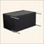 Meuble-lavabo sur pied 36 po avec lavabo en résine, armoire de rangement avec portes à fermeture douce