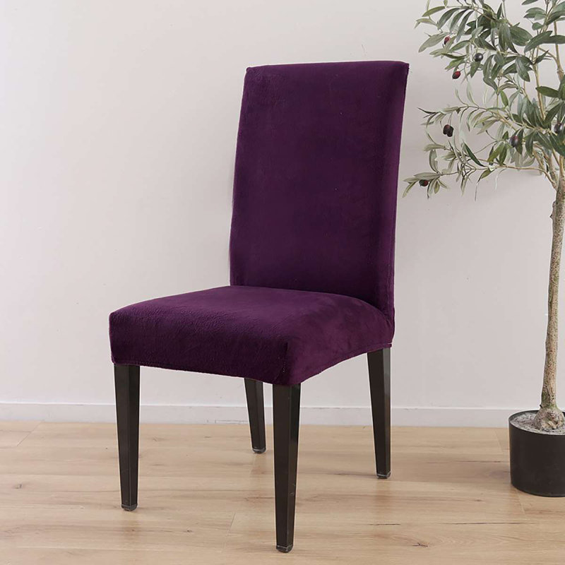 Ensemble de 2 housses de chaise Parson, Mauve