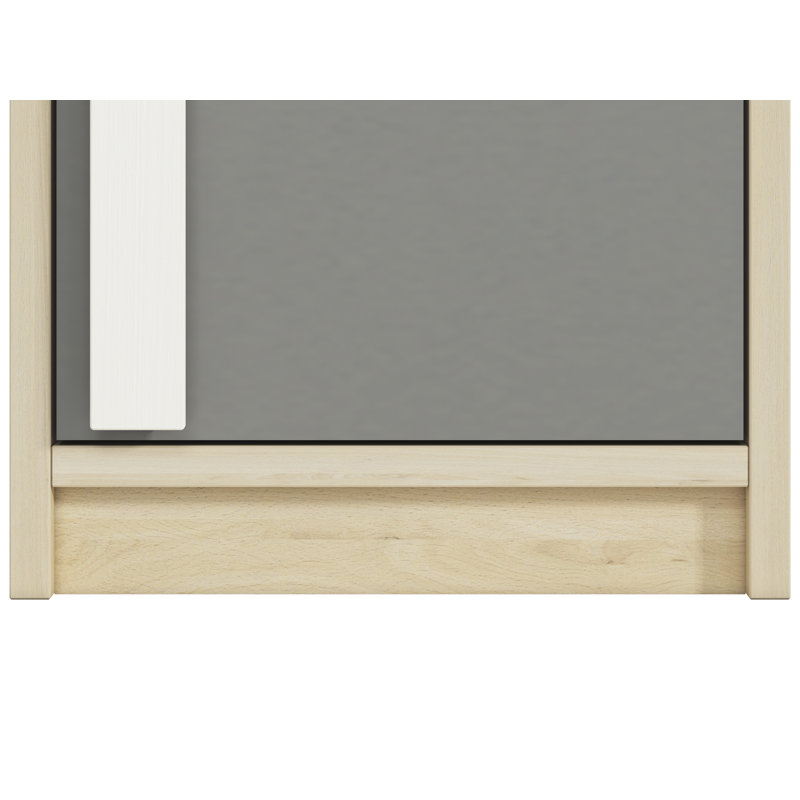 Indae 199cm H x 42cm W Geometric Bookcase