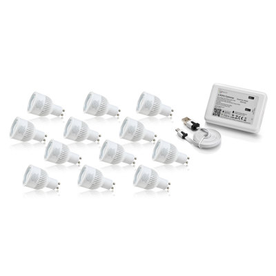 70W Equivalent GU10/Bi-pin Dimmable LED Smart Bulb