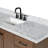 Cambridge 67'' Solid Wood Single Bathroom Vanity in Brown Oak, with 1.5'' Carrara Marble Top, Center, Rectangle Sink-132365652-121089635