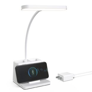 Veilleuse automatique Cheqo® avec chargeur USB - Veilleuse - Lampe de prise  - 4 LED 
