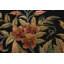 Tapis unique noir / vert 7 pi 6 po x 9 pi 4 po Pariasca