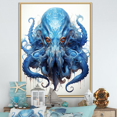 Pieuvre, céphalopode azur