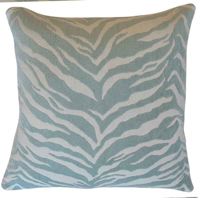 Coussin Selassie, Hauteur (26 po) x largeur (26 po), Lagon