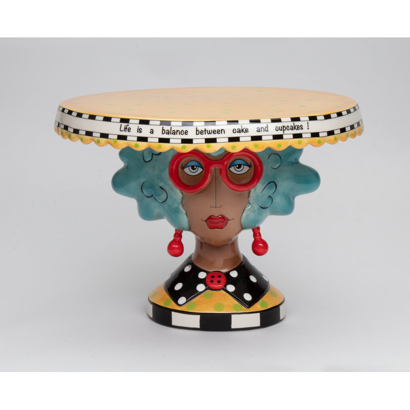Imena Ceramic Cake Stand