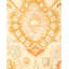 Tapis unique noué à la main Jaiannah Mogul - ivoire, 8 pi 2 po x 8 pi 4 po