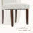 Iqlaas 17.71'' H Linen Upholstered Dining Chair-559205864