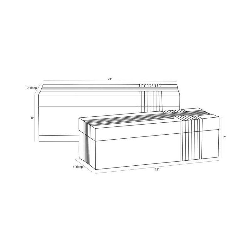 Kamira Solid Wood Decorative Box
