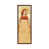 Classic Brown Wood Floater Framed