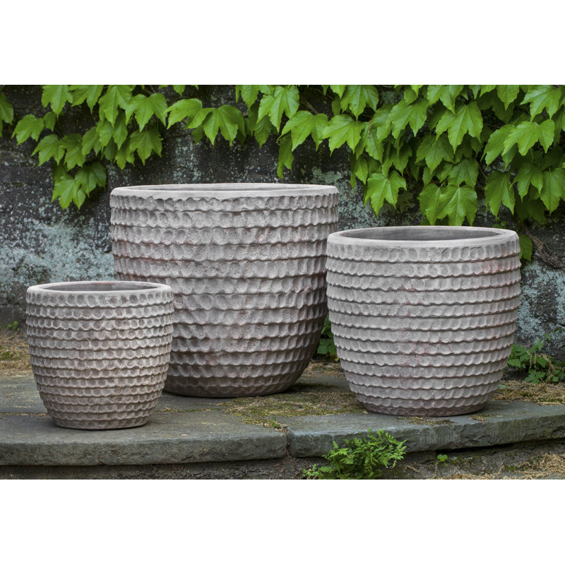 Dimple Handmade Planter, Antico Terra Cotta
