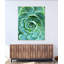 Succulent Center 1 Print by Joe Ruggiero