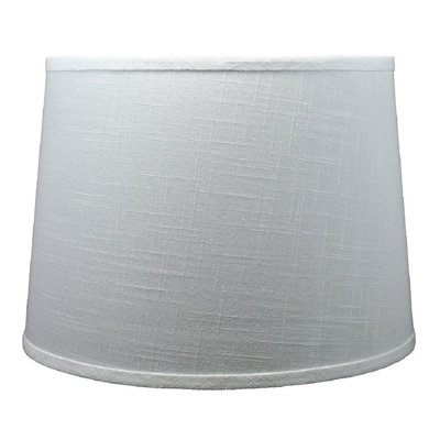 Linen Drum Lamp Shade