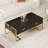 Modern Rectangular Coffee Table With 4 Drawers And Gold Base In 47.3"-423711062