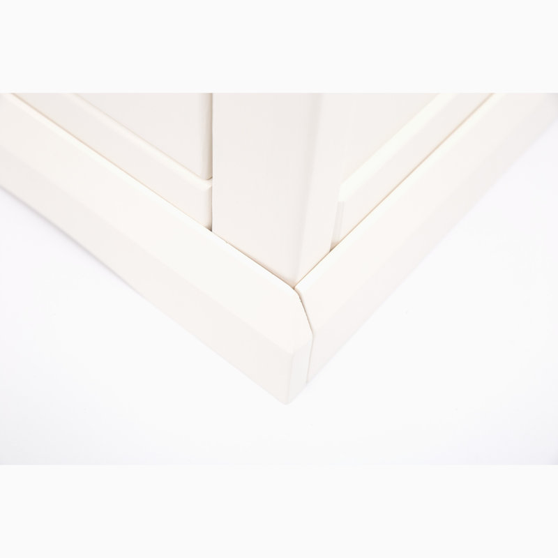 Dashiell 45cm W Plywood / Laminate Board Bedside Table