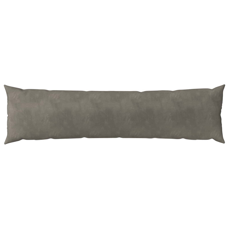 Blue Cushion Cover, Rectangle 40cmH x 145cmW, Light Grey