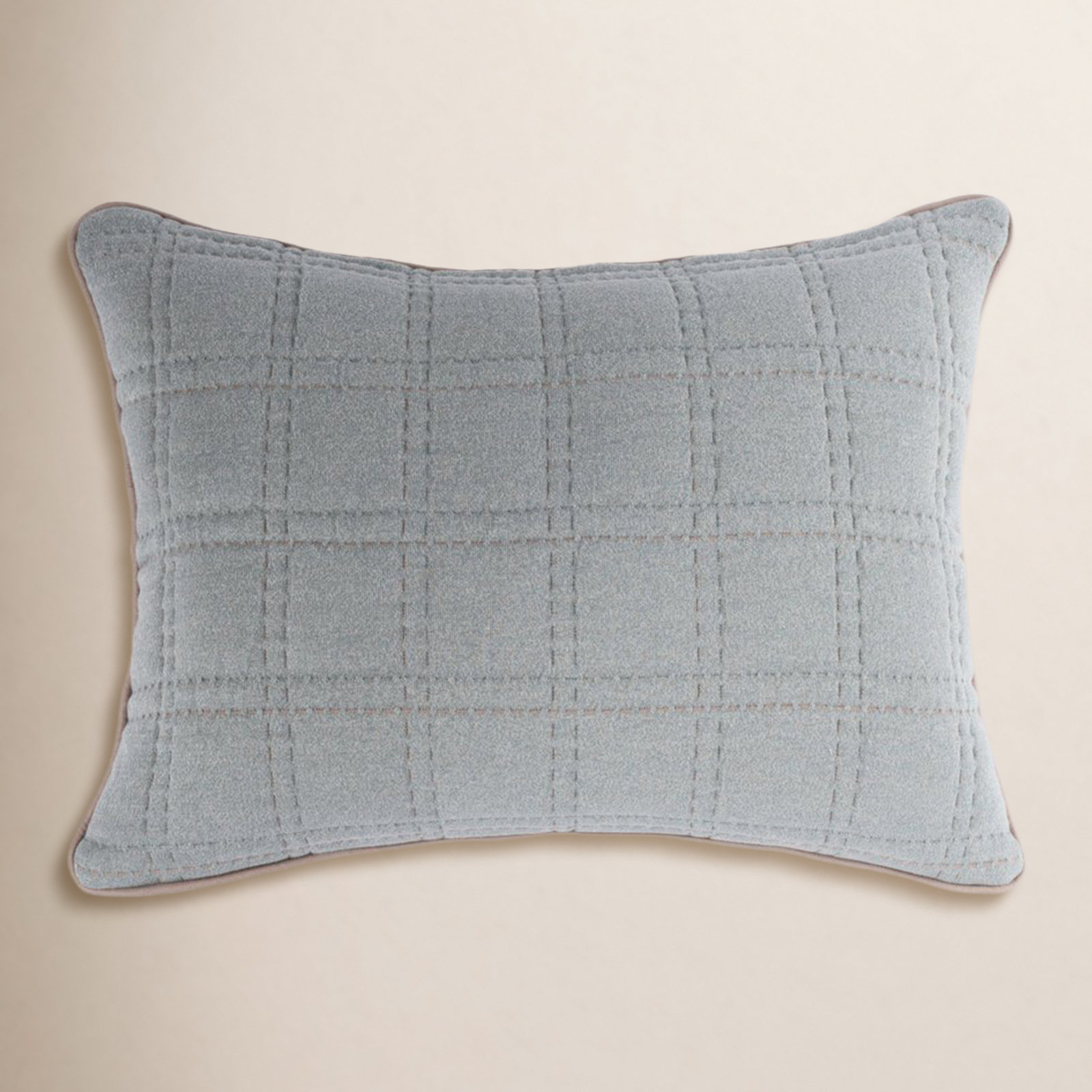 Gana Cotton Shams, Standard/Twin, Mineral