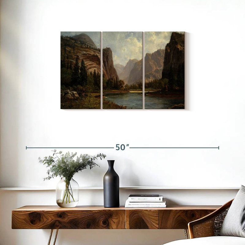 Alvord Gates of the Yosemite, H 20 po x l 33 po