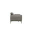 Canapé en cuir gris anthracite