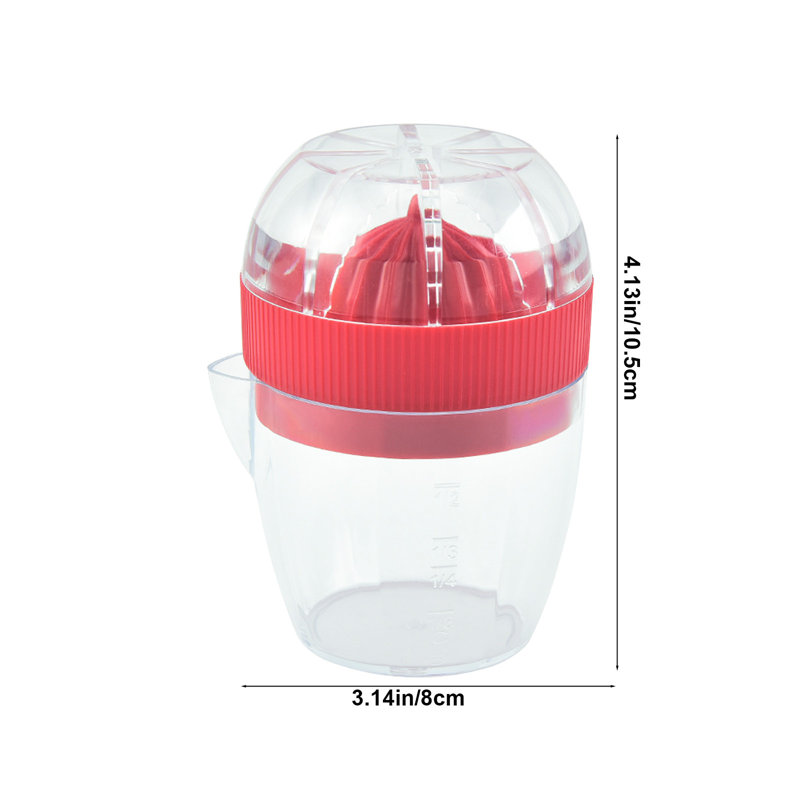 Home Multifunctional Lemon Press Portable Manual Lemon Juicer Kitchen Small Tool Manual Juicer, Red,Green,Blue