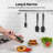 600ºF High Heat-Resistant Silicone Spatula Set, Seamless BPA-Free Kitchen Baking Cooking Mixing Scraping Flexible Rubber Silicone Scraper For Cake Non-Stick Cookware-71076659