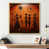 Gold Floater Framed