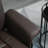Nelsa Faux Leather Swivel Recliner-545778146