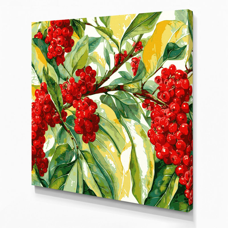 «Fruit Miracle Fruit», art mural sur toile, H 16 po x l 16 po