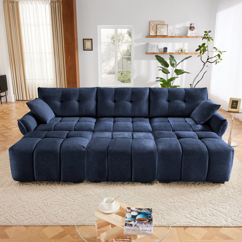 Chenille Modular Sectional Sofa