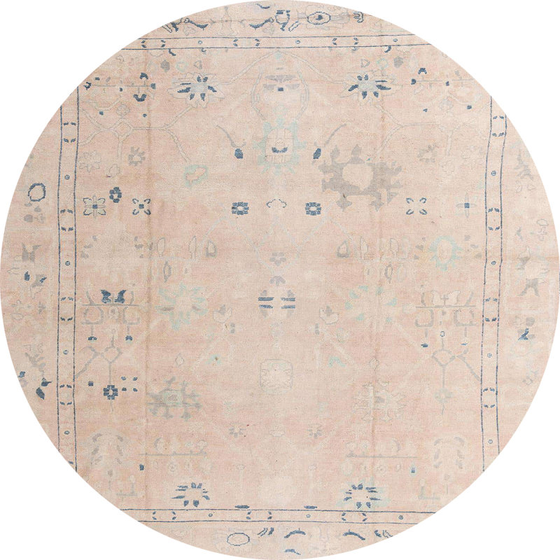 Tapis abstrait moderne 4320, Rond 3 pi