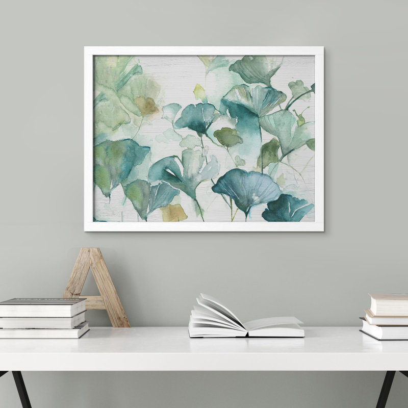 "Bouquet de marguerites aquarelles", Blanc, H 11 po x l 14 po