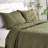 Microfiber Reversible Oversized 3 Piece Coverlet, Bedspread Set-1750834164-1750834152
