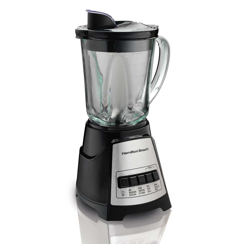 Hamilton Beach® Power Elite Blender with 40 oz. Glass Jar