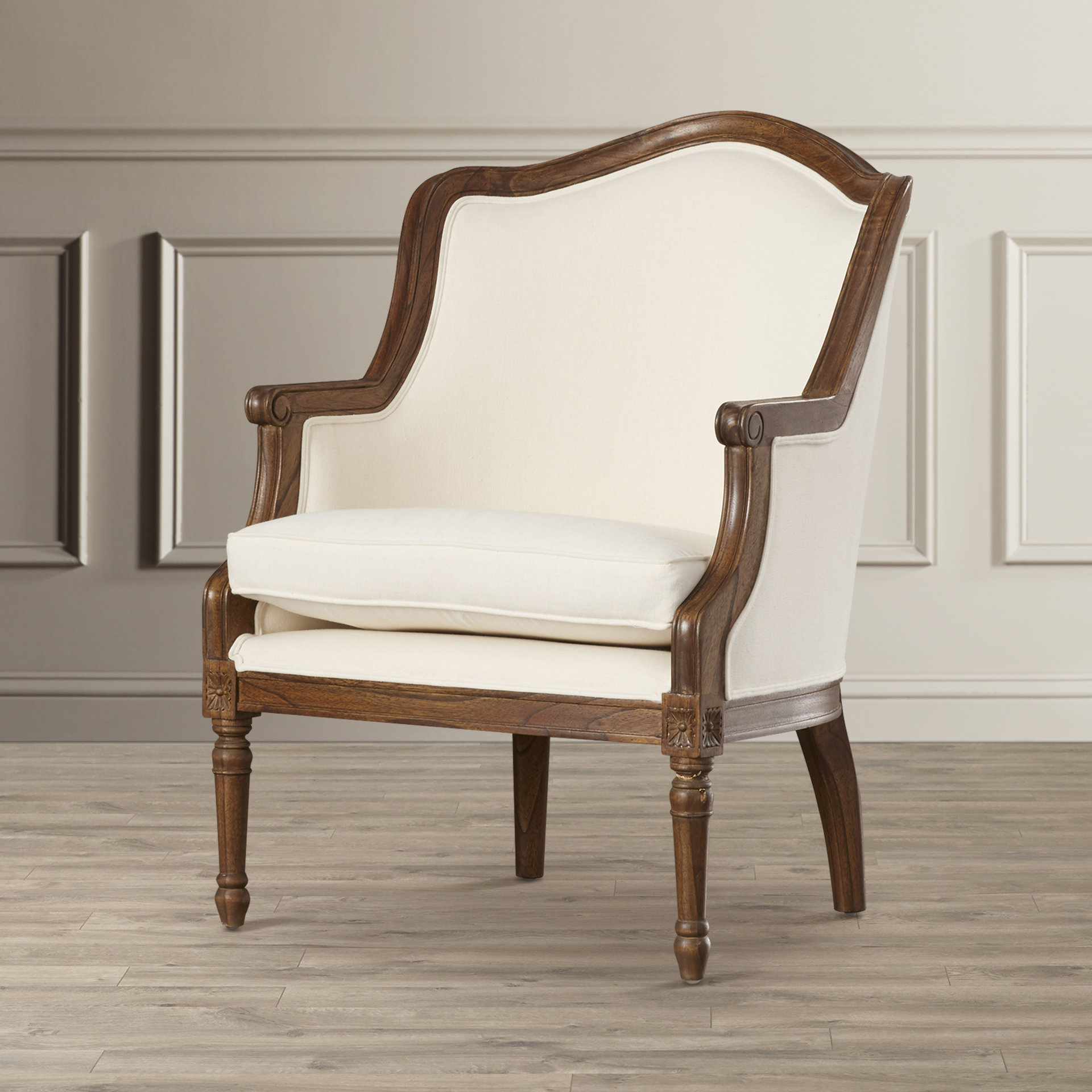 Darby Home Co Andranik 27.75" Wide Cotton Armchair & Reviews | Wayfair